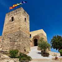 Buy canvas prints of Alora Castle, Spain by EMMA DANCE PHOTOGRAPHY