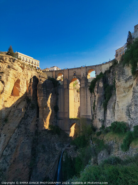 The Puente Nuevo in Ronda, Spain Picture Board by EMMA DANCE PHOTOGRAPHY