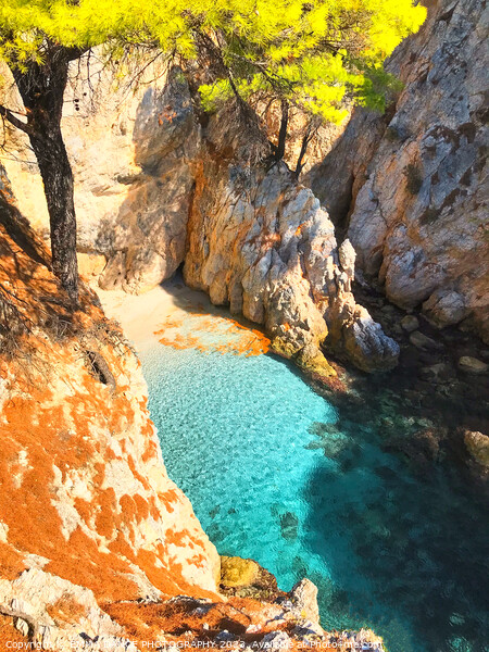 Skopelos Island, Greece Picture Board by EMMA DANCE PHOTOGRAPHY