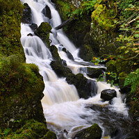 Buy canvas prints of Lodore Falls, Lake District by EMMA DANCE PHOTOGRAPHY