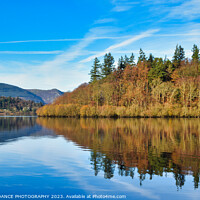 Buy canvas prints of Autumn reflections on Derwentwater by EMMA DANCE PHOTOGRAPHY