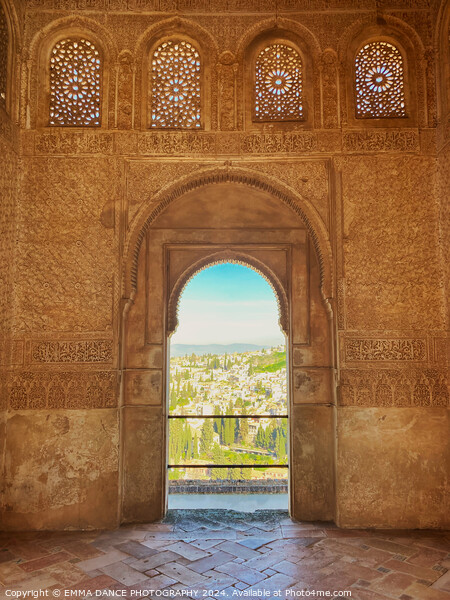 The Gardens of the Alhambra Palace, Granada, Spain Picture Board by EMMA DANCE PHOTOGRAPHY