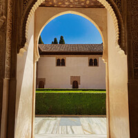 Buy canvas prints of The Nasrid Palace, Granada, Spain by EMMA DANCE PHOTOGRAPHY