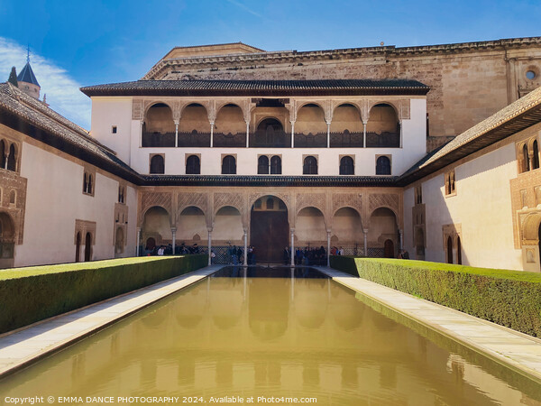 The Nasrid Palace, Granada, Spain Picture Board by EMMA DANCE PHOTOGRAPHY
