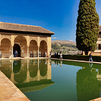 Buy canvas prints of The Partal Palace, Granada, Spain by EMMA DANCE PHOTOGRAPHY