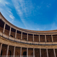 Buy canvas prints of The Charles V Palace in the Alhambra Palace, Granada, Spain by EMMA DANCE PHOTOGRAPHY