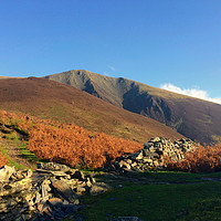 Buy canvas prints of Skiddaw in the Autumn by EMMA DANCE PHOTOGRAPHY