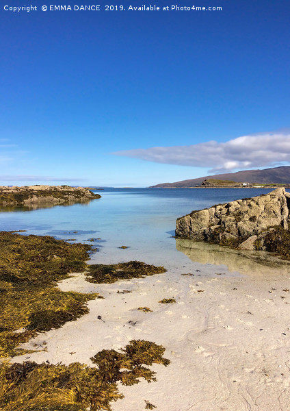 White Sands of Coral Beach, Applecross, Scotland Picture Board by EMMA DANCE PHOTOGRAPHY