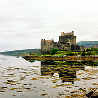 Buy canvas prints of Eilean Donan Castle, Scotland by EMMA DANCE PHOTOGRAPHY