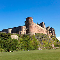 Buy canvas prints of Bamburgh Castle, Northumberland by EMMA DANCE PHOTOGRAPHY