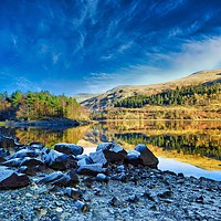 Buy canvas prints of  Early Morning at Thirlmere Reservoir  by EMMA DANCE PHOTOGRAPHY