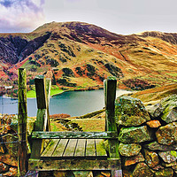 Buy canvas prints of Views across Buttermere by EMMA DANCE PHOTOGRAPHY
