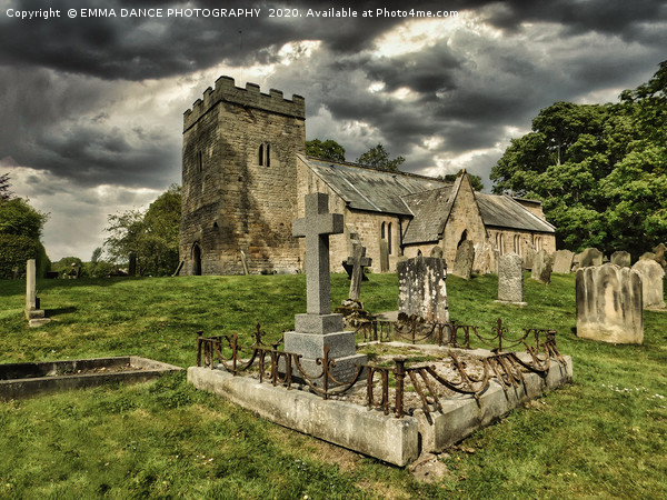 St Peter's Church, Bywell, Northumberland Picture Board by EMMA DANCE PHOTOGRAPHY