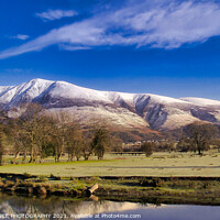 Buy canvas prints of Winter on Skiddaw  by EMMA DANCE PHOTOGRAPHY