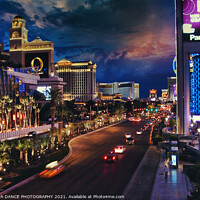 Buy canvas prints of Las Vegas by Night by EMMA DANCE PHOTOGRAPHY