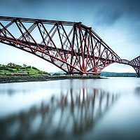 Buy canvas prints of Forth Bridge Reflections by Colin Shepherd