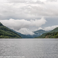 Buy canvas prints of Loch Eck Looking North by Ronnie Reffin