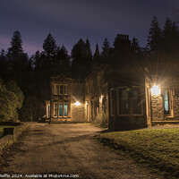 Buy canvas prints of Benmore House by Ronnie Reffin