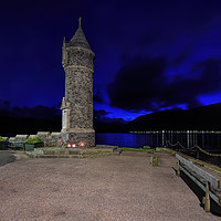 Buy canvas prints of Holy Loch War Memorial by Ronnie Reffin
