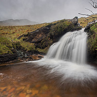 Buy canvas prints of Gully Waterfall by Ronnie Reffin