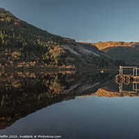 Buy canvas prints of Loch Eck Reflections by Ronnie Reffin