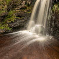 Buy canvas prints of Splashing Waterfall by Ronnie Reffin