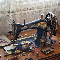 Buy canvas prints of Antique Singer Sewing machine by Jan Gregory