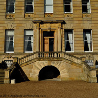 Buy canvas prints of Heythrop House Steps by Karen Martin