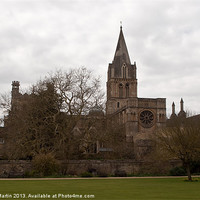 Buy canvas prints of Christchurch Cathedral, Oxford by Karen Martin