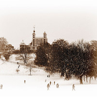 Buy canvas prints of Greenwich Observatory by Karen Martin