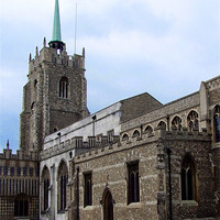 Buy canvas prints of CHELMSFORD CATHEDRAL by Ray Bacon LRPS CPAGB