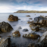 Buy canvas prints of  Leandalfoot seascape by John Boyle