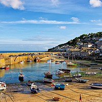 Buy canvas prints of Mousehole, Cornwall by Jan Sutton