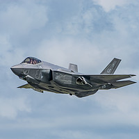 Buy canvas prints of F-35 lightning USAF by Lewis Wiffen