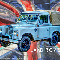 Buy canvas prints of Land Rover Series III by Alison Chambers