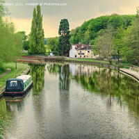 Buy canvas prints of Sprotbrough Canal by Alison Chambers