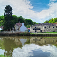 Buy canvas prints of The Boat Inn Sprotbrough by Alison Chambers
