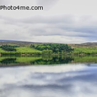 Buy canvas prints of Langsett Reservoir Panorama  by Alison Chambers