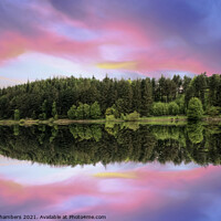 Buy canvas prints of Langsett Reservoir Sunset by Alison Chambers