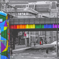 Buy canvas prints of Leeds LBGT Quarter  by Alison Chambers