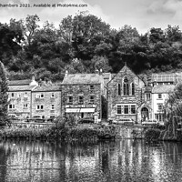 Buy canvas prints of Cromford Village by Alison Chambers
