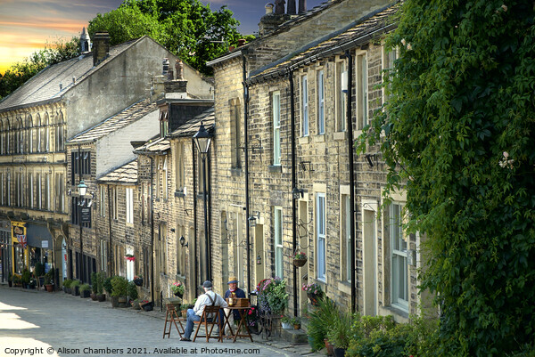 Haworth  Picture Board by Alison Chambers