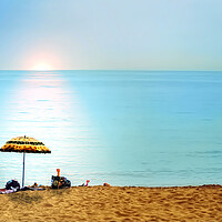 Buy canvas prints of A Day At Broadstairs Beach by Alison Chambers