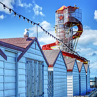 Buy canvas prints of Herne Bay Pier by Alison Chambers
