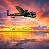 Buy canvas prints of Lancaster Bomber  by Alison Chambers