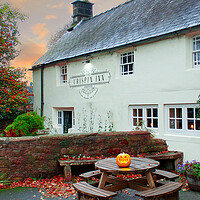 Buy canvas prints of The Crispin Inn Ashover by Alison Chambers