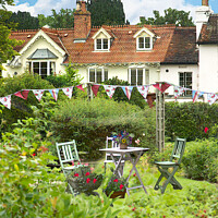 Buy canvas prints of English Country Garden  by Alison Chambers