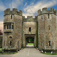 Buy canvas prints of Bishop's Palace Wells by Alison Chambers
