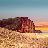 Buy canvas prints of Days End At West Bay by Alison Chambers