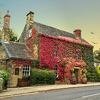 Buy canvas prints of Wentworth Rockingham Arms In Autumn by Alison Chambers